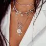 KissYan Butterfly Tennis Chain Necklace , 18K White Gold Plated Diamond Butterfly Tennis Choker Bling Iced CZ Butterfly Necklace Silver Gift for Women Girl KissYan Butterfly Tennis Chain Necklace , 18K White Gold Plated Diamond Butterfly Tennis Choker Bling Iced CZ Butterfly Necklace Silver Gift for Women Girl