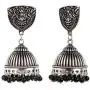 Efulgenz Indian Vintage Retro Ethnic Gypsy Oxidized Silver Tone Boho Jhumka Jhumki Dangle Earrings with Stud for Girls and Women Love Gift Efulgenz Indian Vintage Retro Ethnic Gypsy Oxidized Silver Tone Boho Jhumka Jhumki Dangle Earrings with Stud for Girls and Women Love Gift