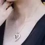 Caperci Sterling Silver MOM Heart Pendant Necklace - Best Christmas Day Jewelry Gifts Idea for Mom Caperci Sterling Silver MOM Heart Pendant Necklace - Best Christmas Day Jewelry Gifts Idea for Mom