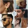 FaithHeart Huggie Hoop Earrings for Women-Stainless Steel/18K Gold Plated Dangling Drop Earring Ankh/Cross/Padlock/Italian Horn/Eye/Key Hoops Jewelry