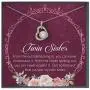 Grace of Pearl Twin Sister Quotes Jewelry Happy Birthday Twin Sister Gifts for Twin Sister Twin Gifts Twin Quotes Grace of Pearl Twin Sister Quotes Jewelry Happy Birthday Twin Sister Gifts for Twin Sister Twin Gifts Twin Quotes