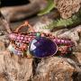 YGLINE Boho Handmade Natural Stone Wrap Bracelet for Women Colection