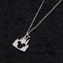 Mickey Mouse/Beauty Beast/Castle Necklace for Women/Teenagers - Silver/Gold/Rose Gold Trendy Plated Character Pendant Necklace Jewelry - Mall of Style