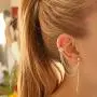 FXmimior Fashion Women Earrings Leaf Plume Pendant Long Chain Drop Dangle Earrings Jewelry (Silver) FXmimior Fashion Women Earrings Leaf Plume Pendant Long Chain Drop Dangle Earrings Jewelry (Silver)