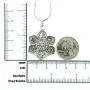 Coexist Necklace, 18'' Chain, 6 Petaled Flower Multi Religion Tolerance Peace Charm, Antiqued Silver Zinc Alloy 1” Pendant on 18” Stainless Snake Chain Coexist Necklace, 18'' Chain, 6 Petaled Flower Multi Religion Tolerance Peace Charm, Antiqued Silver Zinc Alloy 1” Pendant on 18” Stainless Snake Chain