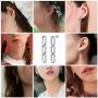 Silvora Women Sterling Silver Stud Earrings, S925 Animals Jewelry Cubic Zirconia Elegant Earrings Charms for Teen Girls Lovely Earrings (Send Brand Box)