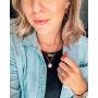 Crazy Feng Birth Year Necklace Gold Number Necklace 14K Gold Stainless Steel Necklace 1985 to 2018 Necklace Old English Necklace for Women Friendship Jewelry Gift 14.2''+2.7''