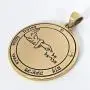 Bronze Second Pentacle of the Moon Talisman for Protection Bronze Second Pentacle of the Moon Talisman for Protection