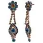 Efulgenz Indian Crystal Rhinestone Austrian Diamond Blue Choker Neckalce Earrings Wedding Bridal Jewelry Set Efulgenz Indian Crystal Rhinestone Austrian Diamond Blue Choker Neckalce Earrings Wedding Bridal Jewelry Set