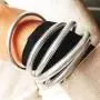 MJartoria Glitter Jelly Bangles Bracelets Set Glitter Filled Jelly Silicone Bracelets for Women Girls MJartoria Glitter Jelly Bangles Bracelets Set Glitter Filled Jelly Silicone Bracelets for Women Girls