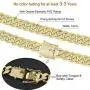 KRKC&CO 14mm Iced Cuban Link Chain, 14k/White Gold Cuban Link Curb Chain for Men, Cuban Choker Necklace, Durable and Anti-Tarnish Urban Street-wear Everlasting Shine Hip Hop Jewelry KRKC&CO 14mm Iced Cuban Link Chain, 14k/White Gold Cuban Link Curb Chain for Men, Cuban Choker Necklace, Durable and Anti-Tarnish Urban Street-wear Everlasting Shine Hip Hop Jewelry