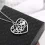 Luvalti Love You Mom Heart Pendant Necklace - Personalized Jewelry Gift - Makes The Perfect Mom Gift