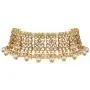 Aheli Elegant Indian Wedding Wear Faux Kundan Studded Choker Necklace with Maang Tikka Set Ethnic Fashion Jewelry for Women Aheli Elegant Indian Wedding Wear Faux Kundan Studded Choker Necklace with Maang Tikka Set Ethnic Fashion Jewelry for Women
