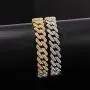 kelistom Gold Chain for Men Women Iced Out, Hip-hop Real 18K Gold/Platinum Plated CZ Fully Iced-Out Miami Cuban Necklace Bracelet Punk Jewelry kelistom Gold Chain for Men Women Iced Out, Hip-hop Real 18K Gold/Platinum Plated CZ Fully Iced-Out Miami Cuban Necklace Bracelet Punk Jewelry