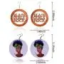 12 Pairs African Earrings for Women Wooden Earrings Round Painted Wooden Earrings Statement Ethnic Style Drop Dangle Earrings Set 12 Pairs African Earrings for Women Wooden Earrings Round Painted Wooden Earrings Statement Ethnic Style Drop Dangle Earrings Set