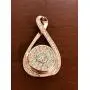 My Prime Gifts Snap Jewelry Rose Gold Rhinestone Infinity Pendant Holds18-20mm My Prime Gifts Snap Jewelry Rose Gold Rhinestone Infinity Pendant Holds18-20mm