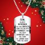 Elegant Chef Son Inspirational Jewelry Necklace Gift- Always Remember You are Braver Stronger Smarter