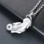 JAJAFOOK Pixiu Pendant Mascot Necklace Lucky and Wealthy Necklace Feng Shui Amulet Animal Pendant