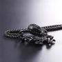 U7 Men Punk Jewelry Stainless Gold Plated Cool Ocean Animal Octopus Pendant & Chain