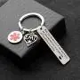BAUNA EMT Gift EMT Emergency Medical Technician Keychain You Make a Difference Appreciation Gifts for Emt Student Paramedic Emergency Responder Jewelry BAUNA EMT Gift EMT Emergency Medical Technician Keychain You Make a Difference Appreciation Gifts for Emt Student Paramedic Emergency Responder Jewelry