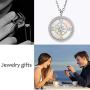 Compass Necklace for Women Teen Girls 925 Sterling Silver Vintage Nautical Travel Compass Pendant Necklace Jewelry Back to School Gifts