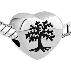 LovelyJewelry New Family Tree of Life Dangle Charm Bead for Bracelet Pendant