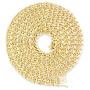 Nuragold 10k Yellow Gold 5mm Miami Cuban Link Chain Pendant Necklace, Mens Jewelry Box Clasp 16'' 18'' 20'' 22'' 24'' 26'' 28'' 30''