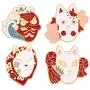 feimeng jewelry 2Pcs Anime Violet Evergarden Pins and Brooches Gold Color Cosplay Props Costume Alloy Enamel Pin SetBadge Accessories Gifts feimeng jewelry 2Pcs Anime Violet Evergarden Pins and Brooches Gold Color Cosplay Props Costume Alloy Enamel Pin SetBadge Accessories Gifts