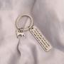 AKTAP Wolf Jewelry Inspirational Keychain Remember You are a Wolf and You Cannot Be Caged Howling Wolf Pendant Inspirational Jewelry Gifts