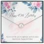 40 Birthday Gifts for Wife 40th Birthday Gifts for Women 40 Birthday Gifts for 40th Birthday Necklace for Mom 40 Birthday Swarovski Crystal Pearl Necklace