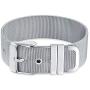 Bling Jewelry Unisex Wide Wrist Band Belt Buckle Mesh Bracelet for Men for Women Silver Tone Stainless Steel Adjustable