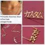 FaithHeart Custom Name Necklace Women Girls Stainless Steel 18K Gold Plated Personalized Names Jewelry Customized Choker Pendant Charms with 18 Inch FaithHeart Custom Name Necklace Women Girls Stainless Steel 18K Gold Plated Personalized Names Jewelry Customized Choker Pendant Charms with 18 Inch