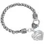 Skyrim Fashion Heart-Shape Comadre Words with Clear Crystal Wheat Chain Bracelet Jewelry Skyrim Fashion Heart-Shape Comadre Words with Clear Crystal Wheat Chain Bracelet Jewelry