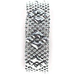 Antique Silver Bracelet B3-AS SG Liquid Metal by Sergio Gutierrez - SG Pouch included