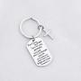 Christian Gift Jeremiah 29:11 Keychain I Know The Plans I Have for You Keychain Religious Jewelry Christian Fans