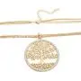 Ouran Long Chain Necklace for Women,Celtic Tree of Life Pendant Necklace Gold and Silver Necklace CZ Crystal Ouran Long Chain Necklace for Women,Celtic Tree of Life Pendant Necklace Gold and Silver Necklace CZ Crystal