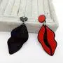 80s Acrylic Red Lip Neon Earrings for Women, Fashion Acrylic Red Lips Dangle Earring Jewelry 80s Acrylic Red Lip Neon Earrings for Women, Fashion Acrylic Red Lips Dangle Earring Jewelry