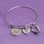AKTAP Dispatcher Gift 911 EMT Dispatcher Charm Bracelet Thank You Gift Always Remember Its Your Voice in The Darkness That Gives Hope to Those Who Really Need It