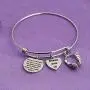 AKTAP Dispatcher Gift 911 EMT Dispatcher Charm Bracelet Thank You Gift Always Remember Its Your Voice in The Darkness That Gives Hope to Those Who Really Need It