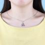 Kalapure Sterling Silver Irish Celtic Knot Triquetra Trinity Triangle Pendant Necklaces for Women Girls Birthday Gift