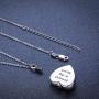 Urn Necklace, 925 Sterling Silver Cross with Infinity in Heart, Cremation Jewelry for Ashes, Forever in My Heart Human Pet Ashes Keepsake for Women, Urn Jewelry Mother Day Gift for Women with Gift Box