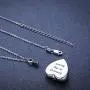 Urn Necklace, 925 Sterling Silver Cross with Infinity in Heart, Cremation Jewelry for Ashes, Forever in My Heart Human Pet Ashes Keepsake for Women, Urn Jewelry Mother Day Gift for Women with Gift Box