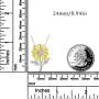 Sunflower Necklace 925 Sterling Silver Sunflower Jewelry Sunflower Gift Summer Jewelry For Women Sunflower Necklace 925 Sterling Silver Sunflower Jewelry Sunflower Gift Summer Jewelry For Women