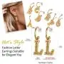 Initial Dangle Earrings Women 18K Gold Plated Personalized Alphabet 26 Letters Charm Hypoallergenic Earrings Jewelry Fashion Gift for Women Girls, Send Gift Box Initial Dangle Earrings Women 18K Gold Plated Personalized Alphabet 26 Letters Charm Hypoallergenic Earrings Jewelry Fashion Gift for Women Girls, Send Gift Box