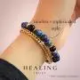 Lapis Lazuli Hematite Black Onyx Bracelet, Wealth Abundance Money Feng Shui Bracelet, Stress Relief and Anxiety Relief Bracelet, Grounding Bracelets for Men and Women