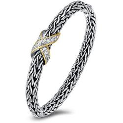 UNY Fashion Brand Hardy Jewelry Wire Cross Vintage Bangle Elegant Beautiful