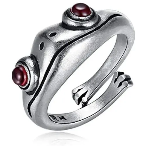 Hamibus Frog Ring, Frog Open Rings for Women, Cute Animal Open Ring Wedding, Frog Adjustable Ring Birthday Party Girls Party Jewelry Hamibus Frog Ring, Frog Open Rings for Women, Cute Animal Open Ring Wedding, Frog Adjustable Ring Birthday Party Girls Party Jewelry