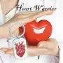 MAOFAED Heart Warrior Gift Heart Disease Gift CHD Awareness Gift Recovery Gift Encouragement Gift Heart Defect Awareness Gift