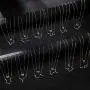Hicarer 2 Pieces Zodiac Necklace Pendant 12 Astrology Necklace Gold Silver Astrology Horoscope Sign Chain with Astrology Card for Women Girl