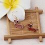 BAUNA Dachshund Dangle Earrings Dog Mom Doxie Gifts Ideas Cute Animal Jewelry for Women Girls Gift